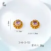 Accesorios Dorados de Alta Retención de Color para Manualidades, Colgante de Candado de Paz, Pulsera, Collar, Materiales para Cuentas, Estilo Chino, Moda Retro, Versátil