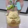Contiene Oro 999, Llavero de Capibara, Cadena para Teléfono Móvil, Colgante para Bolso, Adorno Lindo de Dibujos Animados, Regalo para Clientes