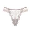 Renda Bordada com Flor Dissolúvel em Água Gline Roupa Íntima Feminina Renda Feminina Sexy Algodão no Fundilho Calça T-Line Calça T-Line