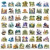 Compra Directa Transfronteriza de 50 Lindos Pegatinas de Graffiti de Libros Mágicos, Papelería Decorativa Personalizada, Pegatinas Impermeables para Cuaderno Guitarra