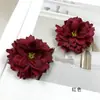 Cabeças de Flores de Peônia Grandes Simuladas Atacado DIY Tecido de Seda Flores Artificiais Acessórios para Roupas e Chapéus Materiais Decoração de Casa Pequenos Enfeites