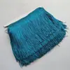 Explosões Spot Acessórios para Roupas de Palco DIY Renda com Franjas Renda com Franjas Poliéster Barba 15CM
