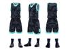 Traje de Uniforme de Baloncesto Americano Personalizado de Secado Rápido Transpirable para Juego Entrenamiento Equipo Uniforme DIY Personalizado Jersey de Baloncesto Personalización
