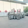 Línea de Producción de Fritura de Patas de Pollo y Palomitas de Pollo Comercial Equipo de Fritura Totalmente Automático Línea de Fritura de Pollo Crujiente con Sal