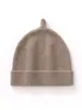 Gorro de cachemira para niños, gorro de chupete para bebé, lindo y versátil, moderno, engrosado, cálido, gorro de punto de lana que cubre las orejas