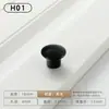 Manija Redonda Dorada para Gabinete de Agujero Único Pequeña Redonda de Cobre Tipo Hongo Madera Maciza Cajón Tronco de Madera Estilo Japonés