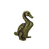 Pato de Cobre Puro Latão Animal Ornaments Casa Latão Sólido Pato da Sorte Peça de Mão Ornaments Fofos Pet de Chá Atacado
