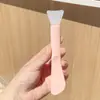 Brocha de Silicona de Doble Punta para Mascarilla Brocha para Mascarilla de Barro Herramienta Facial de Aplicación Raspador Limpiador Brocha de Aplicación Brocha de Maquillaje