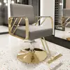 Cadeira de barbeiro salão de cabeleireiro banqueta para corte de cabelo salão de beleza área de permanente e coloração assento elevatório cadeira de salão de beleza