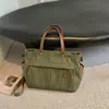 Bolsa de Lona Casual de Gran Capacidad para Viaje 2026 Nueva Llegada Otoño Bolsa de Equipaje de Alto Valor Personalidad Bolso de Hombro Cruzado de Moda