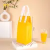 Bolsas Térmicas Descartáveis Não Tecidas Prontas, Bolsas Personalizadas para Catering, Sacolas de Mão para Churrasco, Chá de Leite, Café e Bebidas Geladas