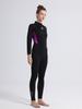 Traje de buceo nuevo para mujer a prueba de frío 3 mm de una pieza húmedo impermeable madre esnórquel natación cálido pareja surf traje de buceo