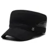 Gorra de Invierno Gruesa a Prueba de Frío para Hombres de Mediana Edad y Mayores, Informal para Primavera y Otoño, Orejeras Cálidas para Mayores, Gorra de Pico de Pato para Mayores