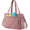 Bolsa Térmica para Mamadeira de Mãe e Bebê Transfronteiriça, Bolsa de Almoço Portátil com Ombreira, Bolsa Grande para Piquenique ao Ar Livre, Bolsa de Gelo