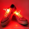 Elegantes Cadarços de Sapato Iluminados com Fibra Óptica LED para Dança, Esportes, Casual, 4 Baterias, Cadarços Incríveis