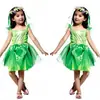 Fantasia de Fada Verde Travessa para Crianças e Meninas de Halloween Fantasia de Fada Verde Floresta Fada Verde Travessa G-0110 Fantasia