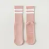 Calcetines de Yoga Gruesos Antideslizantes de Media Caña para Mujer Otoño e Invierno Algodón Puro Calcetines Largos Profesionales para Fitness y Deporte
