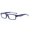 Gafas de Estilo Nuevo, Cómodas, Modernas y de Alta Gama para Hombres de Mediana Edad y Mayores, Estilo Deportivo, Antideslizantes, Montura de Gafas de Lectura de Alta Definición, Luz Azul Antirreflejante