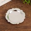 Posavasos Pequeño de Placa Lujo Ligero Retro Grabado Redondo Dorado Bandeja Pequeña Taza de Café Taza de Té Almohadilla Aislante Fabricante de Origen