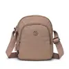 Bolso para teléfono móvil de mujer 2026 nuevo modelo de verano mini pequeño de tres capas monedero para teléfono móvil bolso de hombro portátil impermeable de nailon
