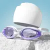 Gafas de Natación Transfronterizas para Adultos, Marco Grande, Alta Definición, Impermeables, Antivaho, Gafas de Buceo Profesionales para Hombres y Mujeres, Venta Directa y al por Mayor del Fabricante