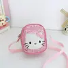 2026 Nova Bolsa de Ombro Único Infantil Bolsa Transversal de Desenho Animado Fofa com Lantejoulas Bolsa de Acessório para Passeio de Meninas Bolsa de Moedas