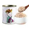 Latas de Arroz Glutinoso Guangxi 900g, pronto para comer sem cozinhar, arroz roxo e arroz preto com coco cru, ingredientes especiais para sobremesas comerciais e lojas de milk tea