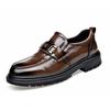 Zapatos formales de piel de corte bajo con patrón de cocodrilo zapatos de otoño de piel para hombre transpirables nuevos zapatos casuales de negocios para hombre marea una generación de cabello