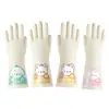 Guantes para Lavar Platos para Tareas del Hogar, Guantes de Nitrilo Duraderos para Trabajos de Cocina, Limpieza de Mujeres, Lavandería, Guantes Impermeables de Goma Nitrilo Engrosados