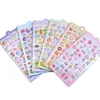 Pegatinas 3D de Dibujos Animados para Niños, Pegatinas de Animales Lindos para Niñas, Pegatinas Divertidas 3D Transparentes en Relieve para Teléfono