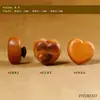 Madeira de Jujuba Esculpida Garra da Sorte Coração Pingente Expressão Fofa Pingente DIY de Madeira Pulseira Bolsa Acessórios de Joias
