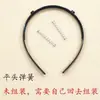 Accesorios DIY de Plástico para Diadema de Primavera con Dientes, Materiales para Accesorios de Diadema, Productos Semi-Terminados, Pinzas para el Cabello de Cartel Personalizadas