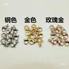 Acessórios para Joias DIY Aço Titânio 304 Anti-ferrugem Fechos Lagosta Materiais para Pulseira Colar Feitos à Mão