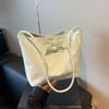 Bolso de hombro coreano Xiaozhong para mujer, bolso de hombro informal de moda, bolso de cubo portátil combinable de verano 2024