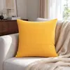 Almohada Escandinava Ins Moderna Simple Almohada Lisa Funda de Almohada Amazon Pana Grano de Maíz Almohada Cojín para el Hogar