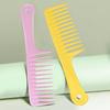 Pente de Dentes Largos Pente de Dentes Espaçados Especial para Mulheres Cabelos Longos Cabelos Cacheados Pente de Cabelo Anti-Frizz Permanente Eletricidade Estática