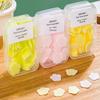Pastilhas de sabão descartáveis papel de sabão portátil antibacteriano estudantes crianças carregam mini pétalas pastilhas para lavar as mãos