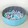 Piscina de Bolinhas Estrangeira Oceano Casa Infantil Piscina de Bolinhas Dobrável Brinquedo Cercadinho Interno Jogo de Bolinhas Onduladas para Bebê Bola Colorida