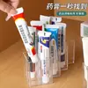 Caja de Almacenamiento para Pomadas Tubo Compartimentado Organizador de Medicamentos Caja Médica de Primeros Auxilios para el Hogar Soporte para Tubo de Crema Medicinal