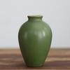 Vaso Pequeno de Cerâmica Jingdezhen Estilo Zen Chinês Móveis para Casa Simples Arranjo de Flores Secas Verde Fabricante Atacado
