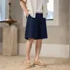 Shorts de Mezclilla Casual para Hombre Verano Nuevo Tendencia Calle Marca Delgada Versátil Cómodo Holgado Pierna Ancha Pantalones de Cinco Puntos Mayoreo