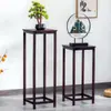 Estante de Almacenamiento Multifuncional, Nuevo Soporte para Flores Estilo Chino para Sala de Estar, Pequeño Estante de Exhibición de Pie para Sala de Estar