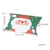 Caja de Empaque Europea Nueva para Dulces de Navidad Empaque Caja Almohada Navideña Caja de Papel para Dulces de Boda 12 Colores en Stock Venta al por Mayor