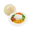 Macarrão Konjac Redondo Bolo Vermicelli Baixo em Calorias Vermicelli de Konjac Refeição Instantânea Sem Cozinhar Substituição de Refeição Macarrão Instantâneo Não Frito Personalizado