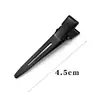 Pinza de pico de pato de metal de 4.5 cm, pinza para peinar, pinza para el cabello sin costuras estilo coreano, pinza lateral, pinza para flequillo de maquillaje