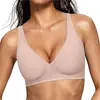 Ropa Interior Sin Costuras, Sin Aros, Push-Up, Anti-Caída, Sin Costuras, Espalda Bonita, Sujetador Talla Grande, Ropa Interior para Mujer