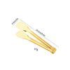 Pinzas para Alimentos de Acero Inoxidable 9.4 pulgadas Semicirculares de Tres Líneas Pinzas para Pan Buffet Barbacoa Pinzas para Bistec Frito Pinzas para Barbacoa