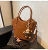 Bolsas Vintage Modernas Transfronteiriças para Mulheres, Populares Este Ano, Versáteis para Outono e Inverno, Novo Modelo 2026, Bolsa de Ombro Tipo Saco de Alta Qualidade