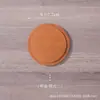 Tapa de Madera Maciza Posavasos Madera de Caucho Cerámica Vidrio Taza Tapa de Sellado Carbonizada Bambú Logo Grabado