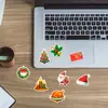 50 Novos Adesivos de Natal para Embalagem, Papelaria, Mala, Guitarra DIY Adesivos à Prova d'Água, Adesivos de Feriado